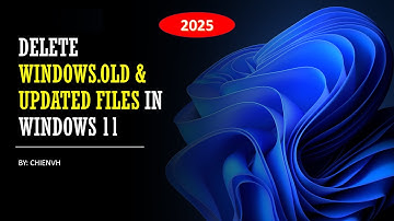Delete Windows.old and updated files in Windows 11 (2025 Edition)