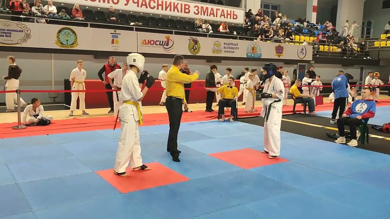 Кубок Каменское финал! Одноклубники Кривченко Владимир - Никитин Кирилл 9.11.25   #kyokushin #karate