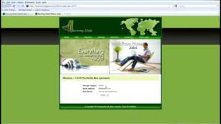 Earning Glob (EGOJ) Online Jobs auto data entry software.avi