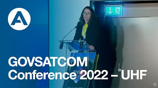 GOVSATCOM Conference 2022 – UHF
In February 2022, we were at #GOVSATCOM event in Luxembourg where Sarah Casenove, Head of SatCom Services Solutions, talked about UHF SatCom and how it enables forces to enhance their strategic operations in a modern connected battlespace and achieve information superiority.
More information on our Next UHF solution: https://securecommunications.airbus.com/en/news/airbus-strengthens-its-military-satellite-communications-position
#security #securecomms GOVSATCOM Conference 2022 – UHF