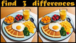 Find 3 Differences  Attention Test  For fans of picture puzzles  Round 247