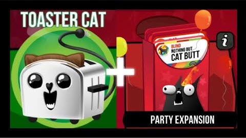 DOES TOASTER CAT LIKE CAKE? | Exploding Kittens App