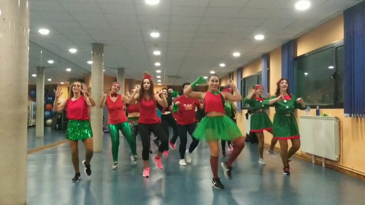 Jingle Bell RockGlee coreofitAlba grupo2 YouTube