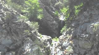 Spectacular 150'+ Waterfall in Secret San Gabriel Mountain Canyon