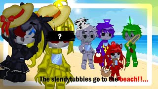 The slendytubbies go to the beach!!.. or so they thought...||slendytubbies||⚠Au and moment ship⚠