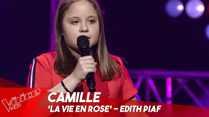 Camille - 'La vie en rose' | Blind Auditions | The Voice Kids Belgique