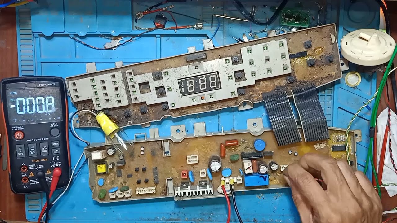 Samsung top load washing machine PCB repair | water not taking