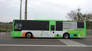 中台灣客運金旅電巴 EAA-827與捷順交通811路BYD K9 EAA-812