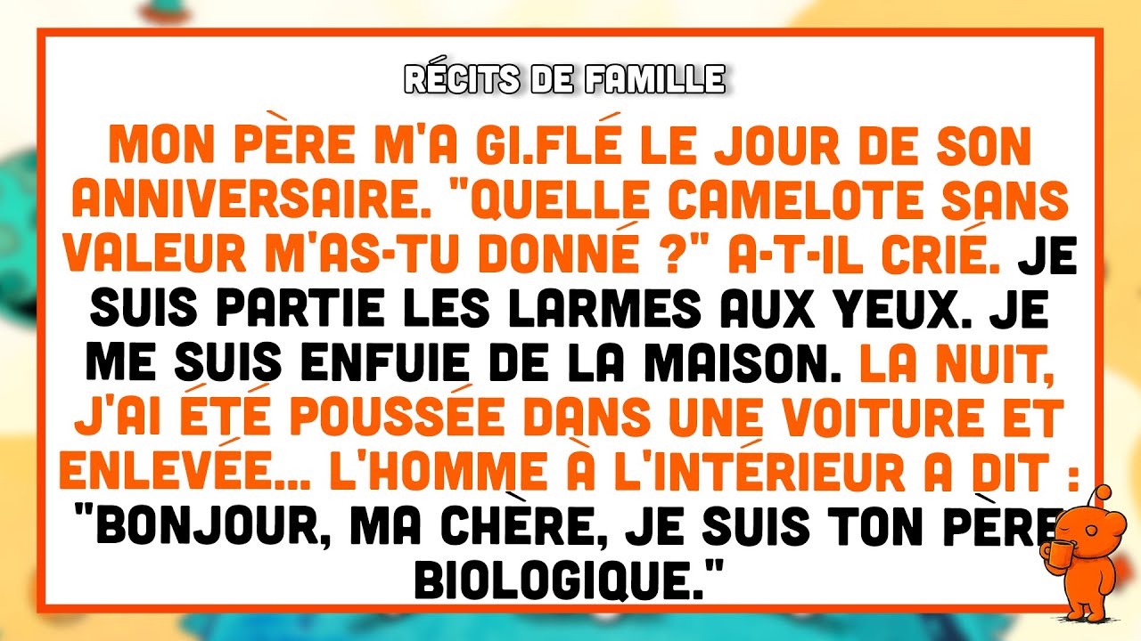 Mon père m'a gif.lé le jour de son anniversaire—Deux semaines plus tard, un juge lui a tout pris.