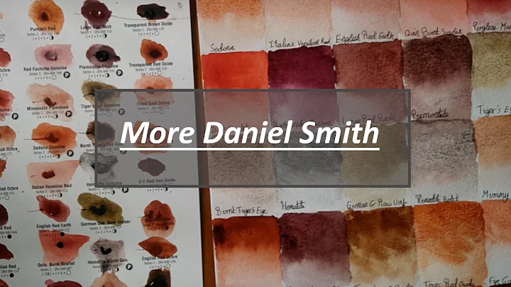 Daniel Smith Earthy Range: DS Swatching | Swatchat...