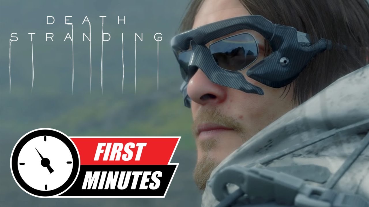 First 10 Minutes of the Story Gameplay - Death Stranding (PS4)