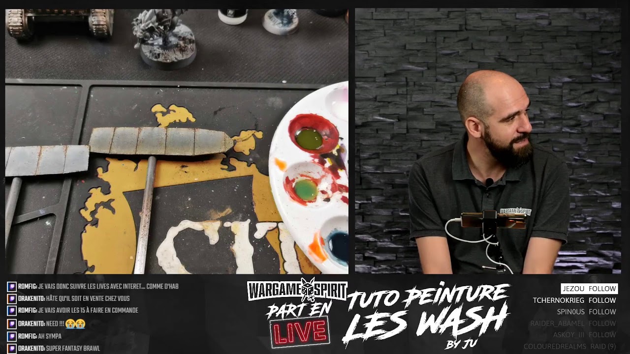 How to use Vallejo Washes to make filter effects 