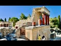 A Look The Knossos Palace, Heraklion, Greece