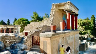 A Look The Knossos Palace, Heraklion, Greece