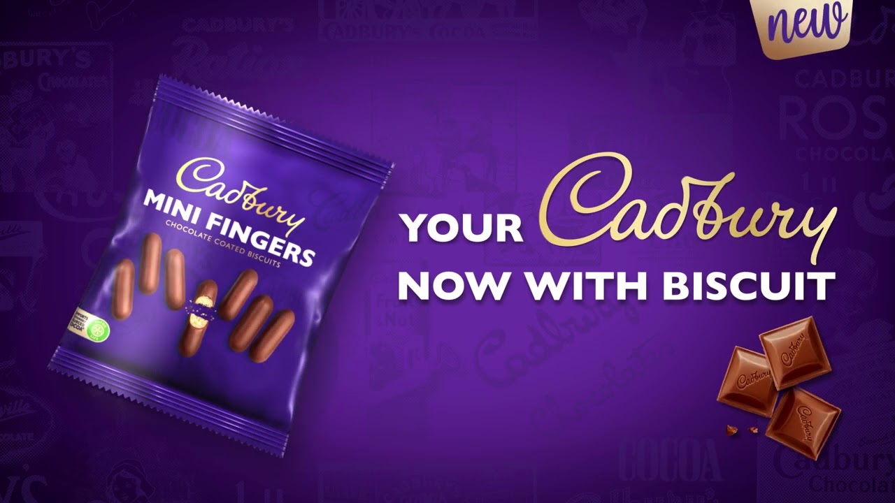 Cadbury Mini Fingers | Your Cadbury Now With Biscuit