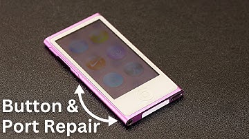 iPod Nano 7th 8th Gen Headphone Port Repair | Volume & Power Button | iPod Restoration