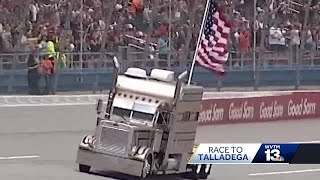 Talladega tradition of Johnny Ray's Big Rig