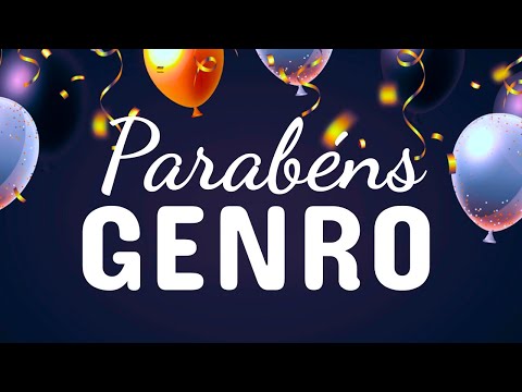 Mensagem de Feliz Aniversário para Genro - Parabéns para Genro Querido