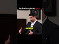 Ben Shapiro Responds to Abortion Question