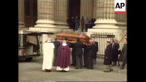 FRANCE: FUNERAL SERVICE OF FILM DIRECTOR LOUIS MALLE