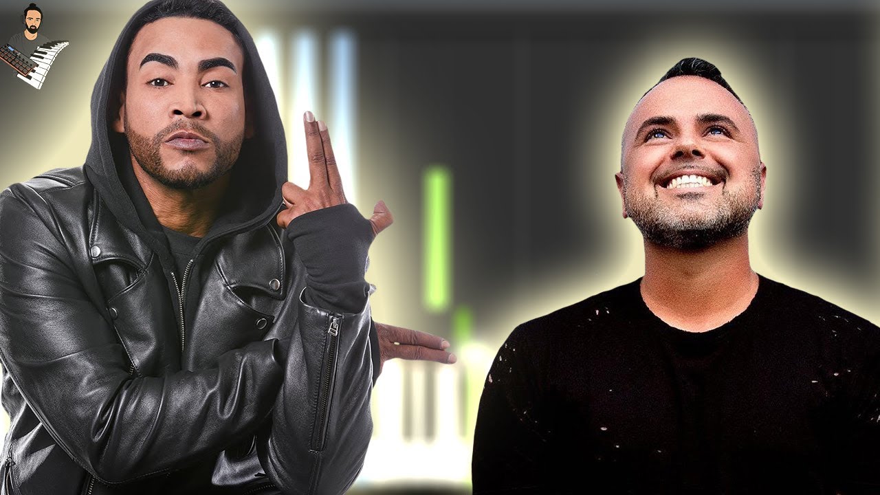 Don Omar - Ella No Sigue Modas ft. Juan Magan | Instrumental Piano Tutorial / Partitura/Karaoke/MIDI
