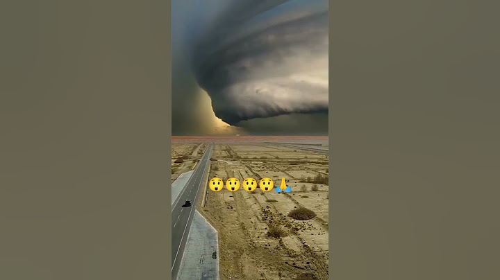 اقوى عاصفة