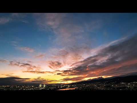 きょうの夕陽 -芦屋- 2026年2月25日