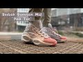 Reebok Question Mid “Pink Toe”