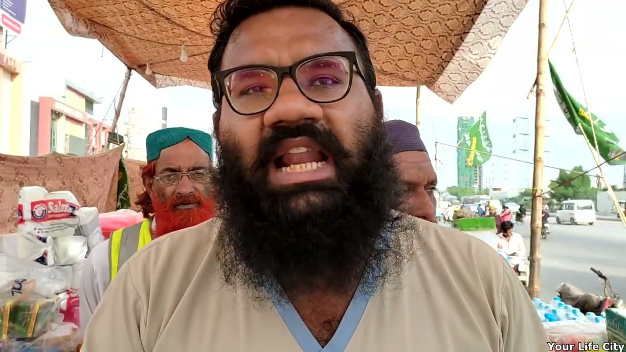 TLP Flood Relief Camp For Donation - Akhtar Colony Karachi