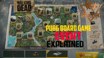 HOW TO PLAY WALKING DEAD / PUBG MOBILE BOARD GAME EVENT