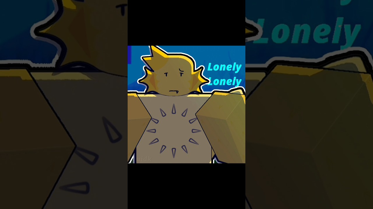 Lonely lonely... I guess I'm lonely... 