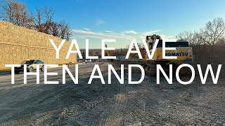 Yale Ave, Tulsa, OK. Side-by-side comparison, 2021 vs 2024.