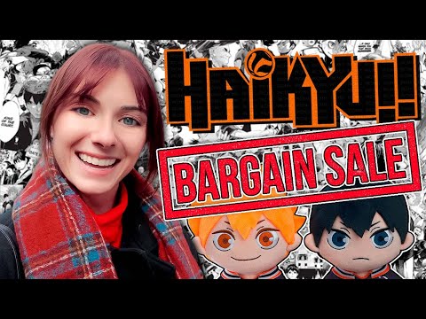 Are the Discounts Worth It? || Exploring the Haikyū!! Bargain Sale at Machi Chara. 😍 #haikyuu