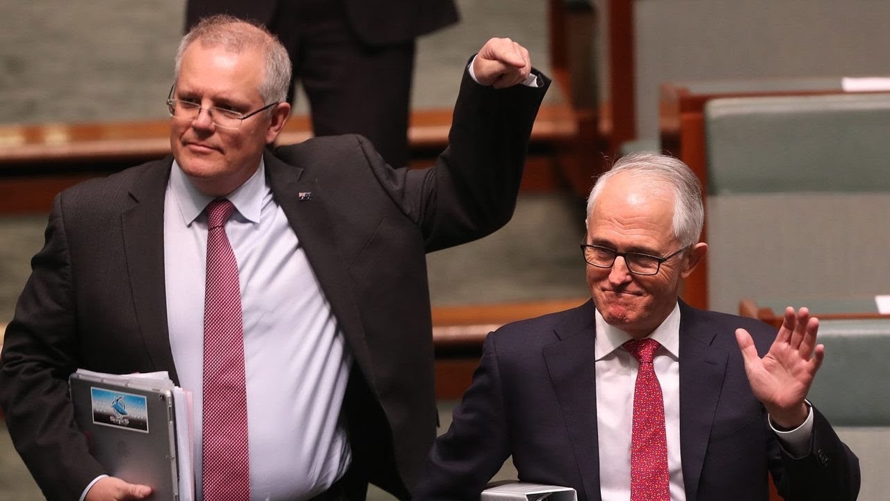 'Old ghost' Malcolm Turnbull joins the 'pummeling' of PM