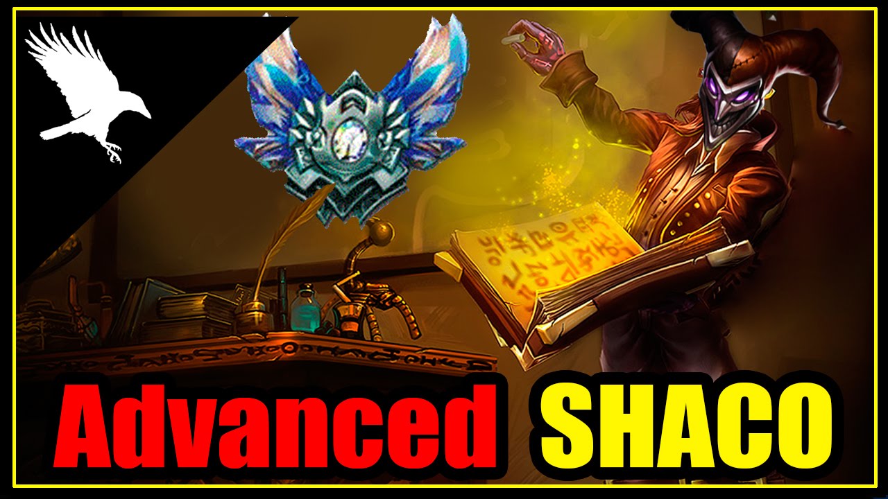 Advanced Shaco Tactics - Full Diamond explained Game (With notes) - YouTube
