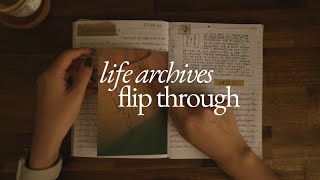 Life Archives Journal Flip Through (so far) | Memory Keeping Junk Journal