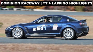 MAZDA RX-8 | Time Attack and Open Lapping | Dominion Raceway