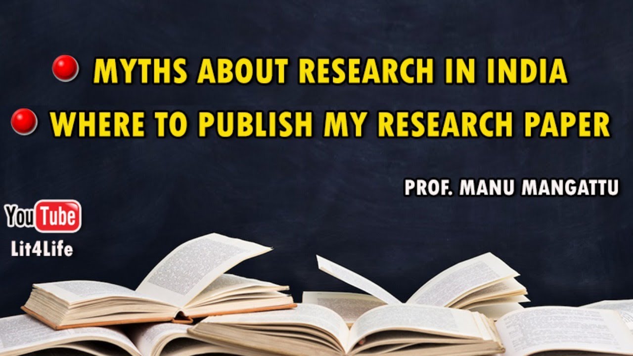 how to publish a research paper in india