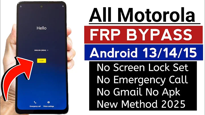 All Moto Android 12/13/14 : Google/ FRP Bypass - EASY NEW TRICK 2025 (Without PC)