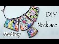 DIY Necklace - Transferring a drawn image onto polymer clay