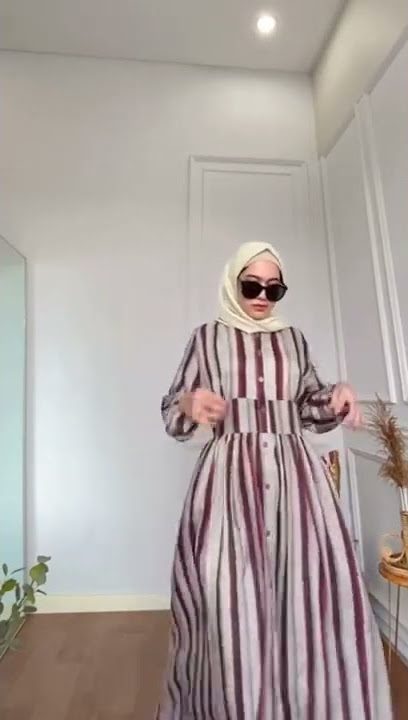 Dres gamis maxy terbaru sela maxy shakila tebal ORI nabtik