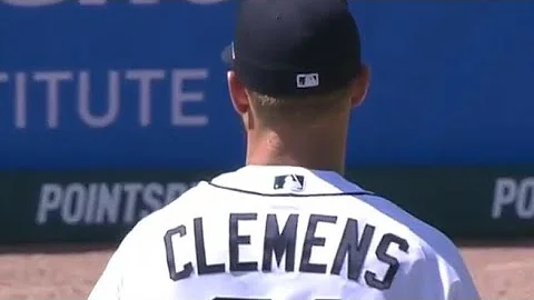 Clemens on the mound!! Roger Clemens' INF/OF son K...
