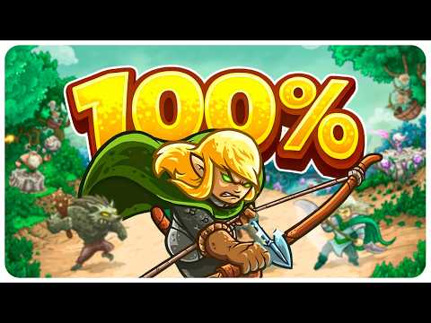 He completado KINGDOM RUSH ORIGINS al 100%