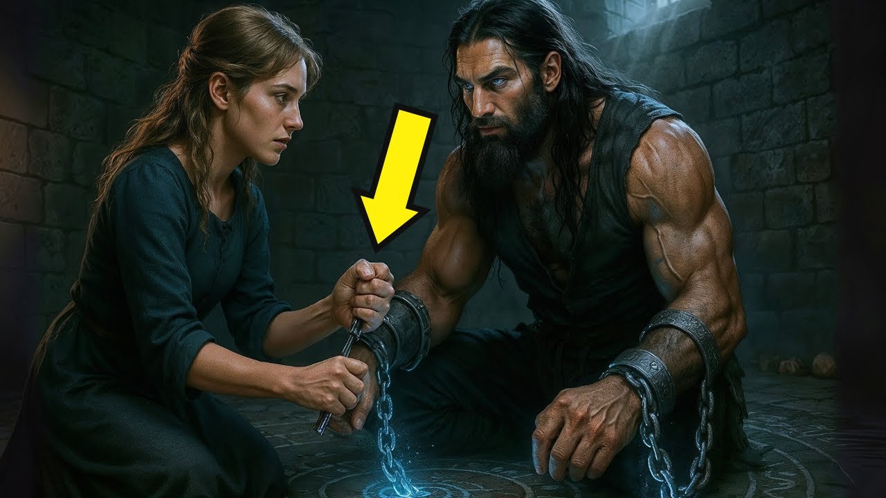 Byla jen otrokyní v hradu — dokud nezachránila upíra, který byl deset dlouhých let spoután řetězy.