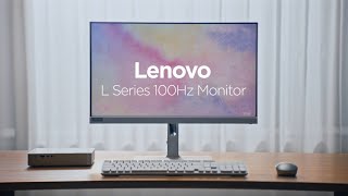 Lenovo L Series100Hz Monitors For Hybrid Living