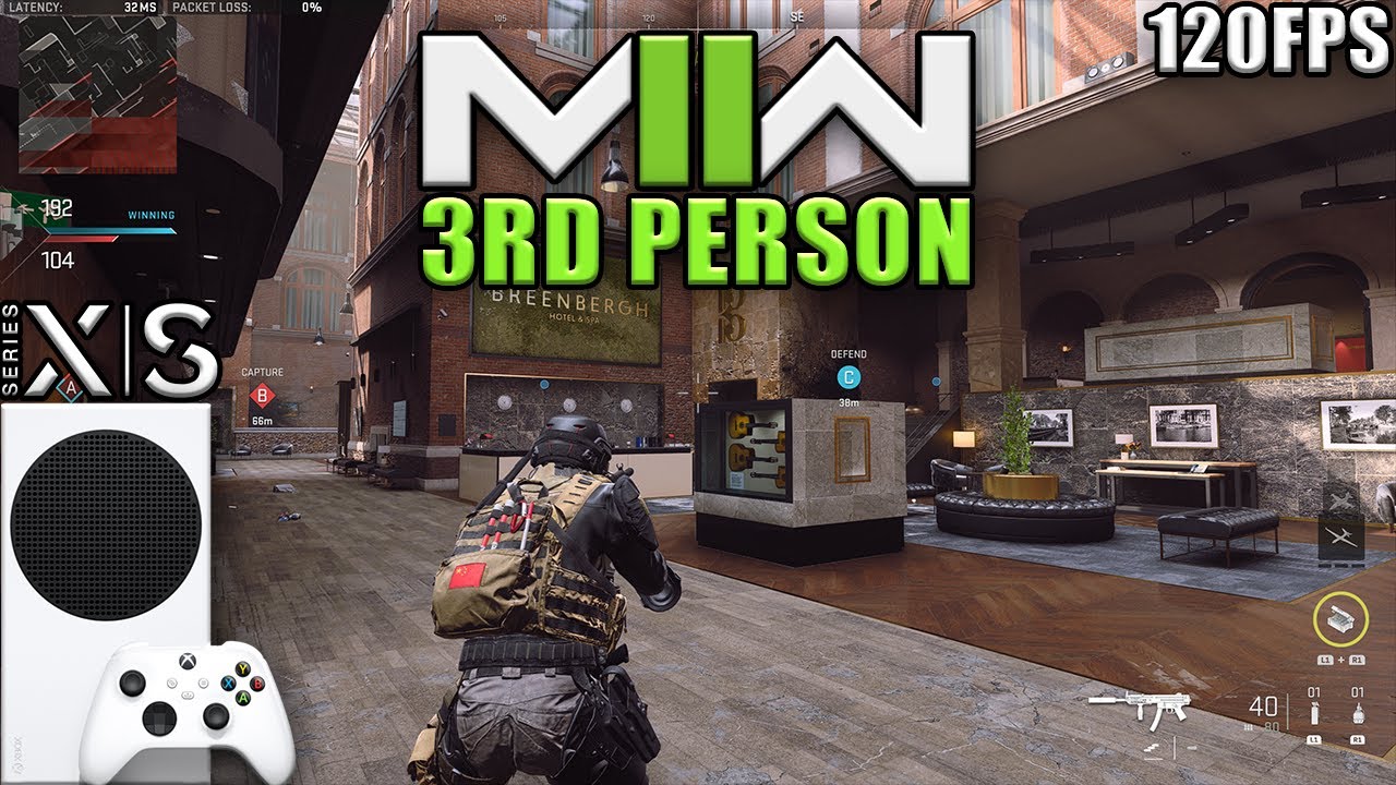 MW2 Xbox Series S 120FPS 3rd Person Gameplay Hardpoint YouTube