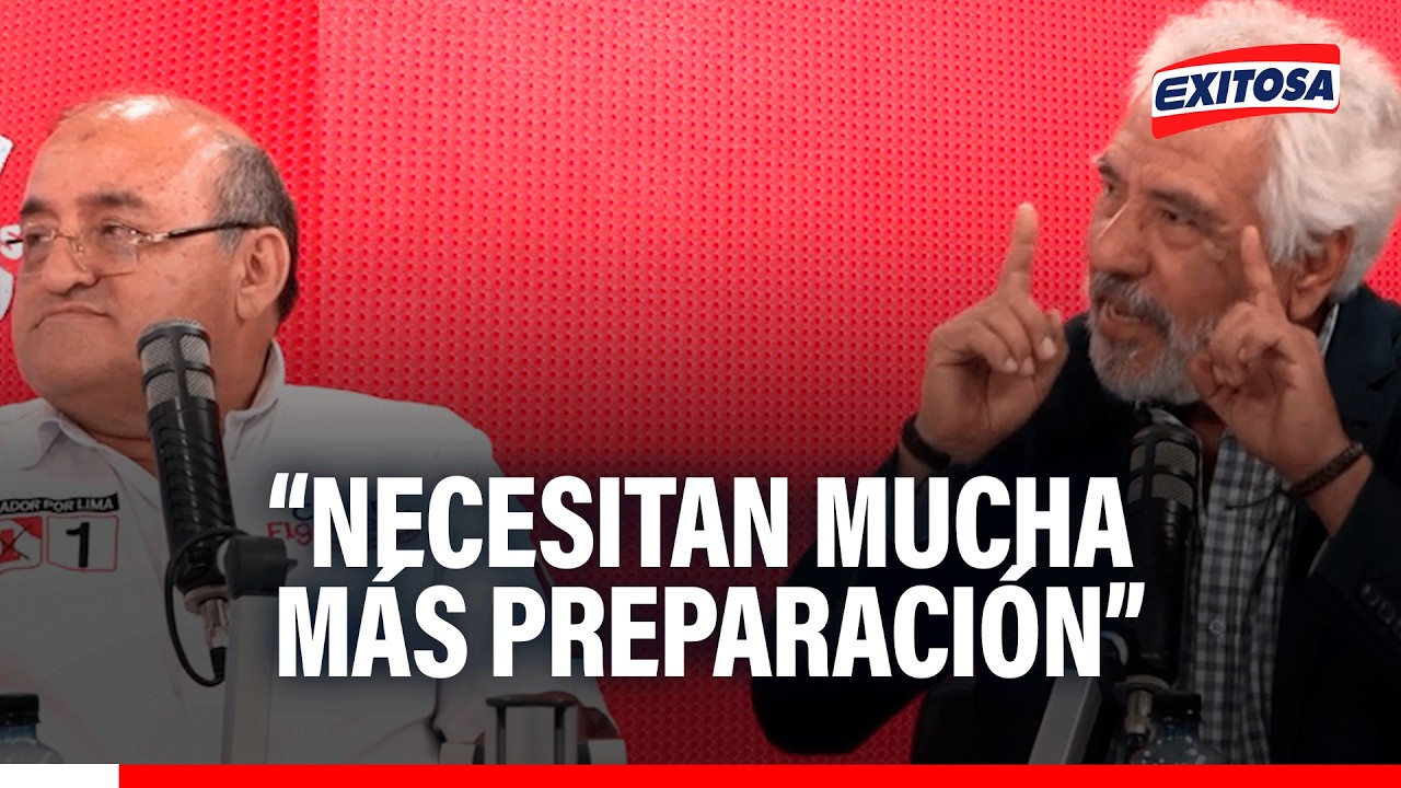 🔴🔵Iván Sequeiros plantea profesionalizar a la Policía: “En cuatro meses no están capacitados”