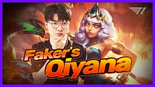 Faker's Qiyana with New Item Build | T1 League of Legends