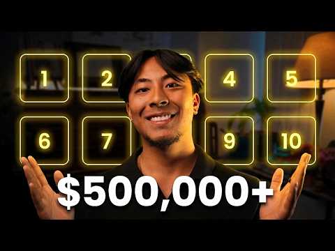 These 10 Income Streams Made Me $529,640.83 at 24