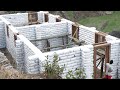 Ingenious earthbag construction  building bag house inveitons